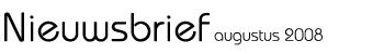 kopje Nieuwsbrief aug08